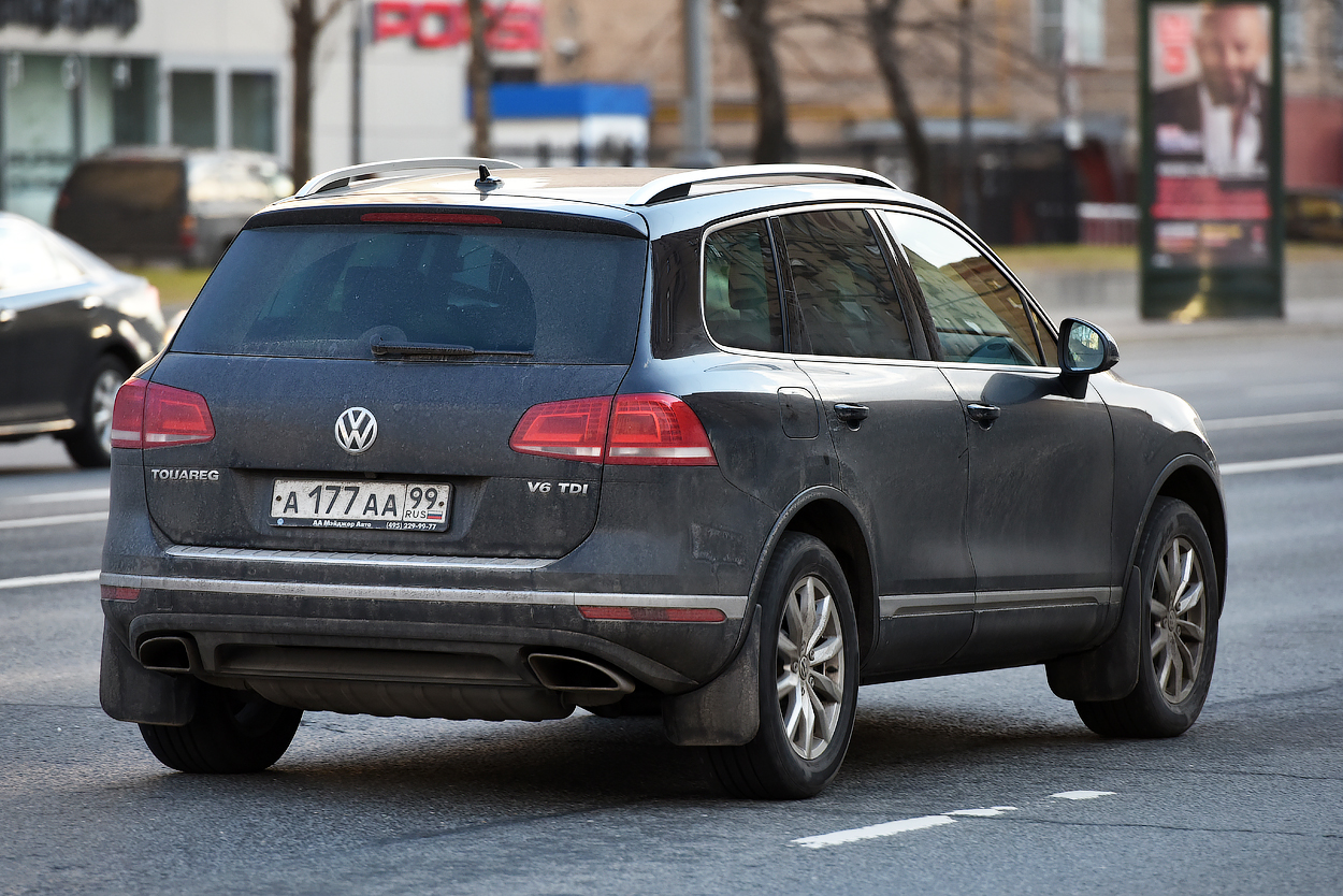 а 177 аа 99, Volkswagen Touareg 2nd gen (7P), 2010–2018