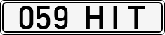 License plate of Estonia, Regular car plates