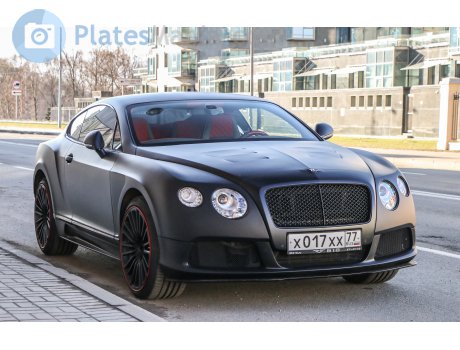 х017хх77, Bentley Continental