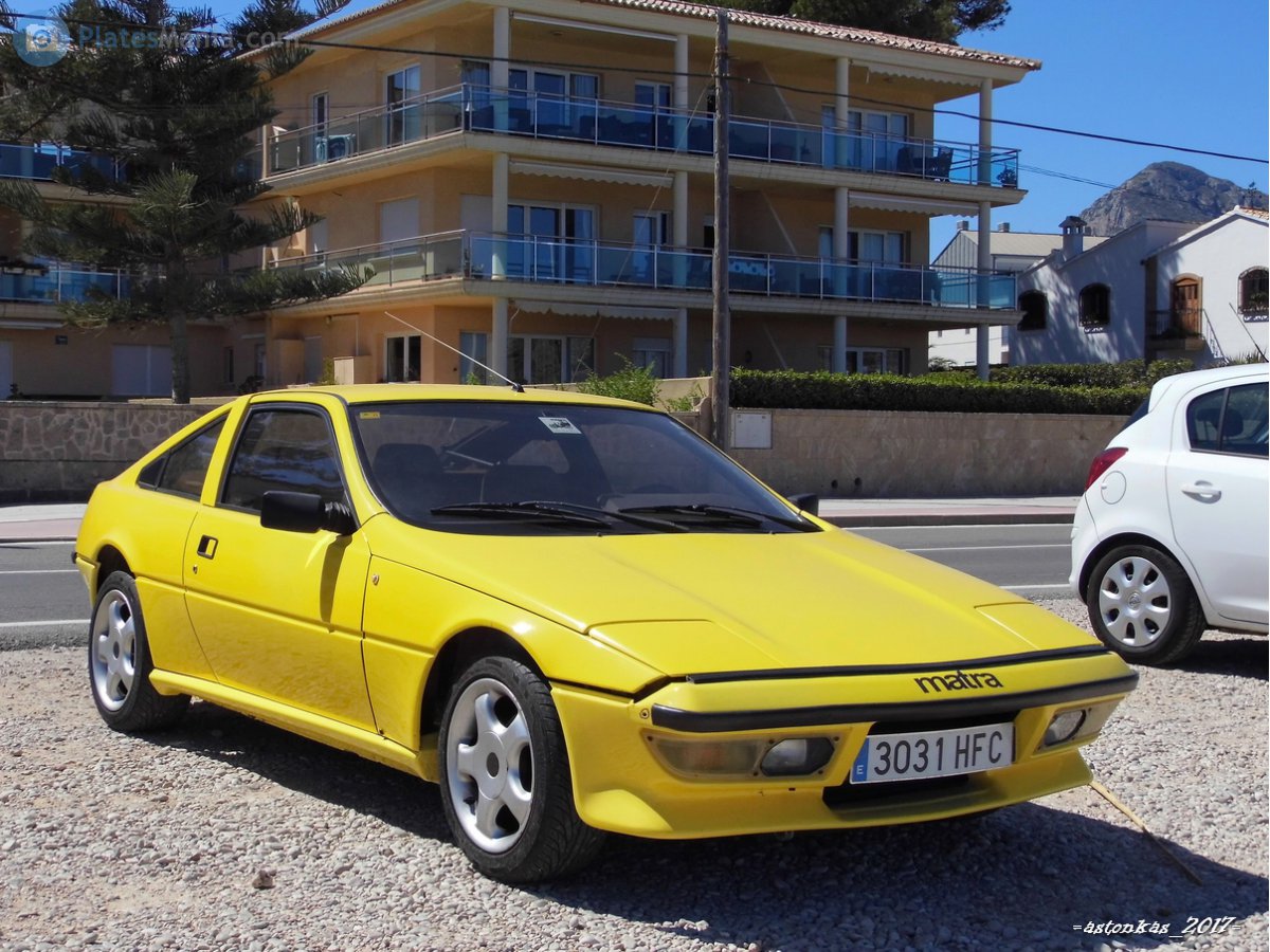 3031 HFC, Matra Murena 1st gen, 1980–1983