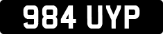 License plate of the United Kingdom, 1932 year system