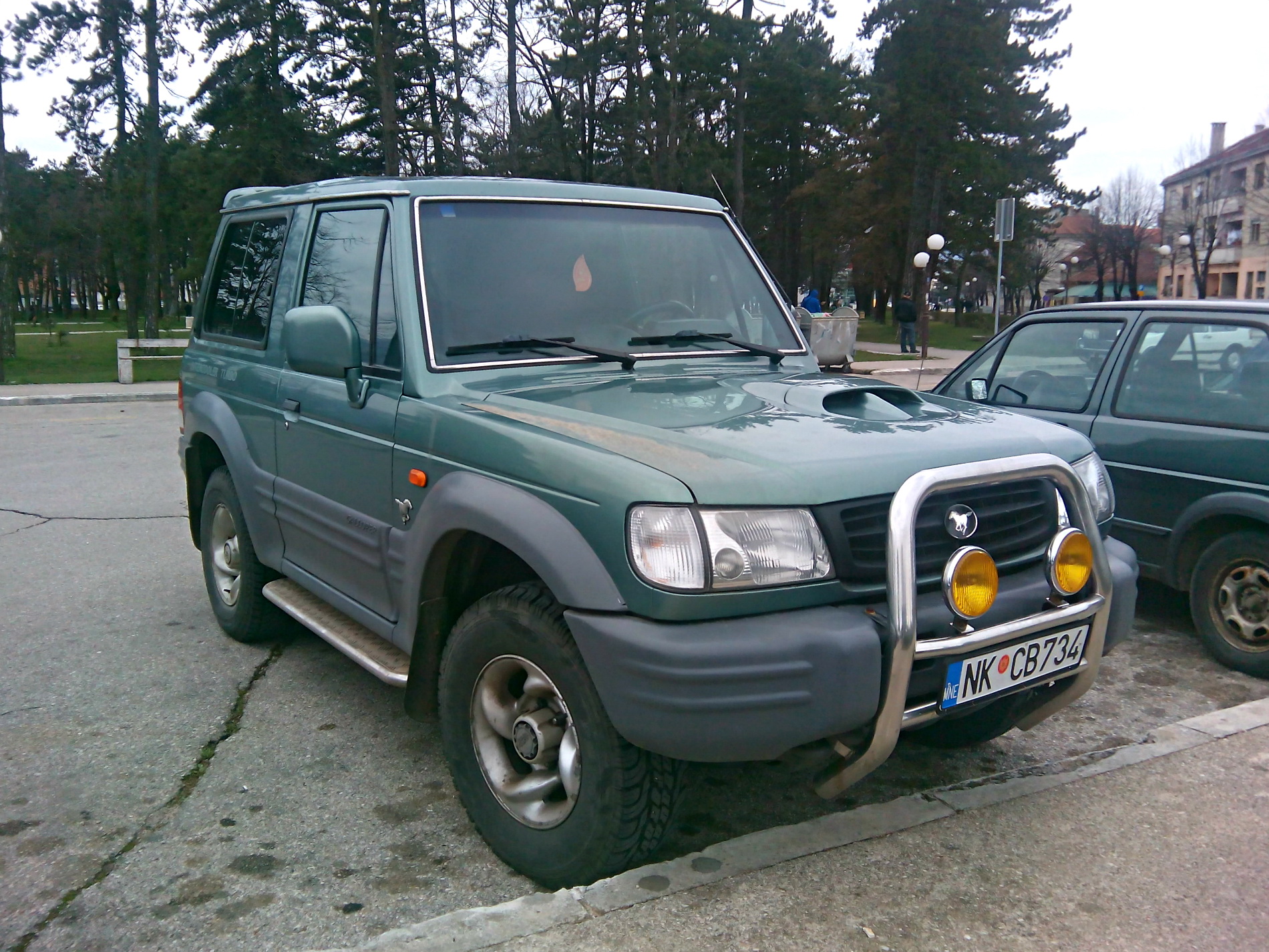 NK CB734, Hyundai Galloper 2nd gen 3-door SUV (M), 1997–2004