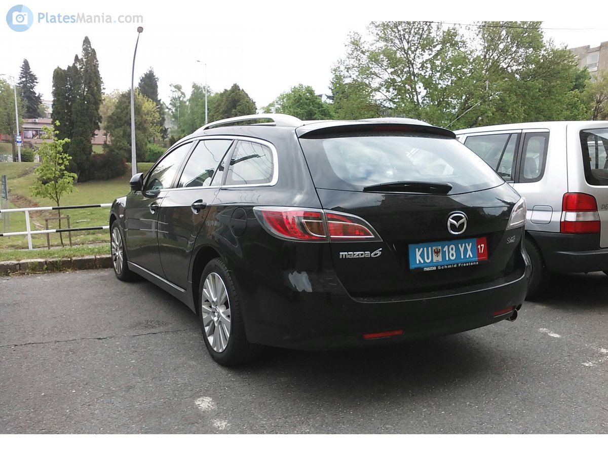 KU 18 YX, Mazda 6 2nd gen Tourer Wagon (GH), 2008–2012