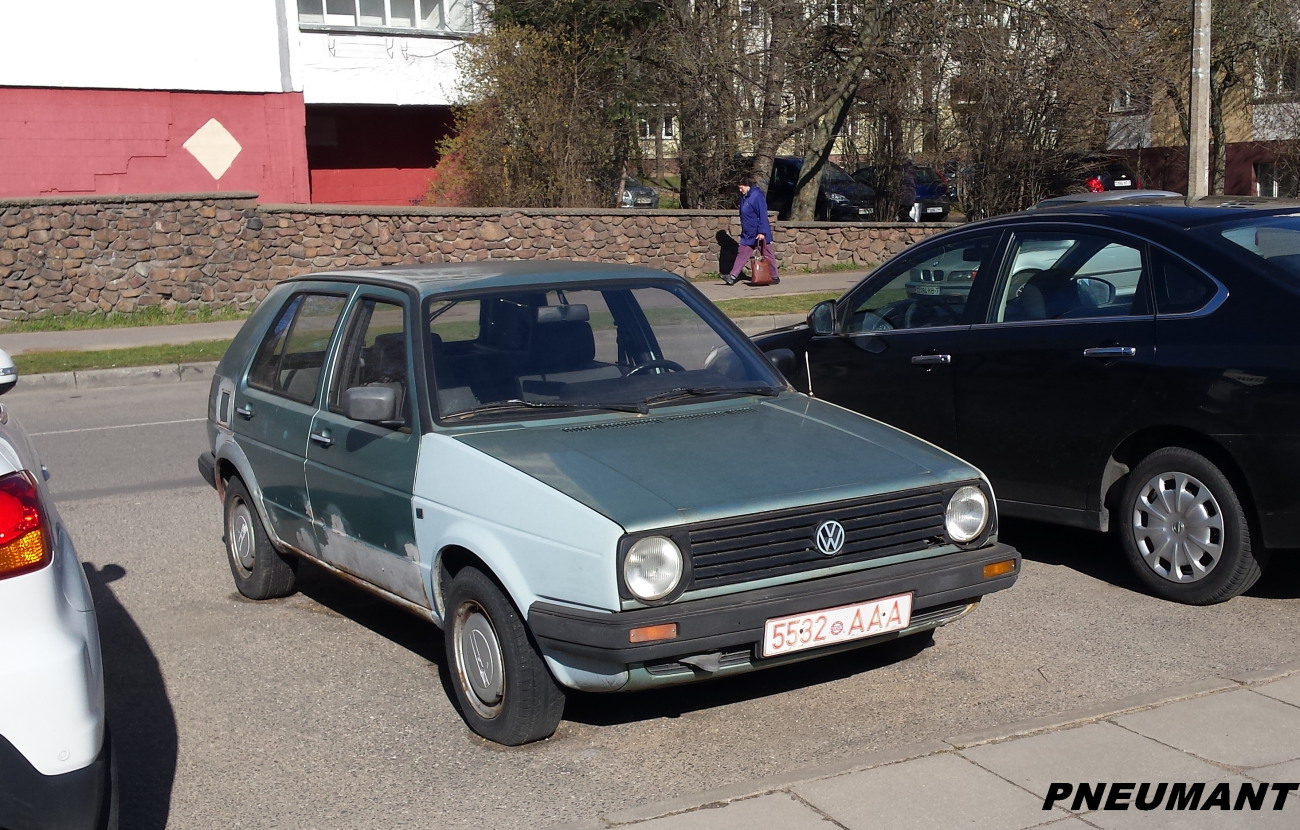 5532 AAA, Volkswagen Golf 2nd gen 3-door Hatch (19/1G), 1983–1992
