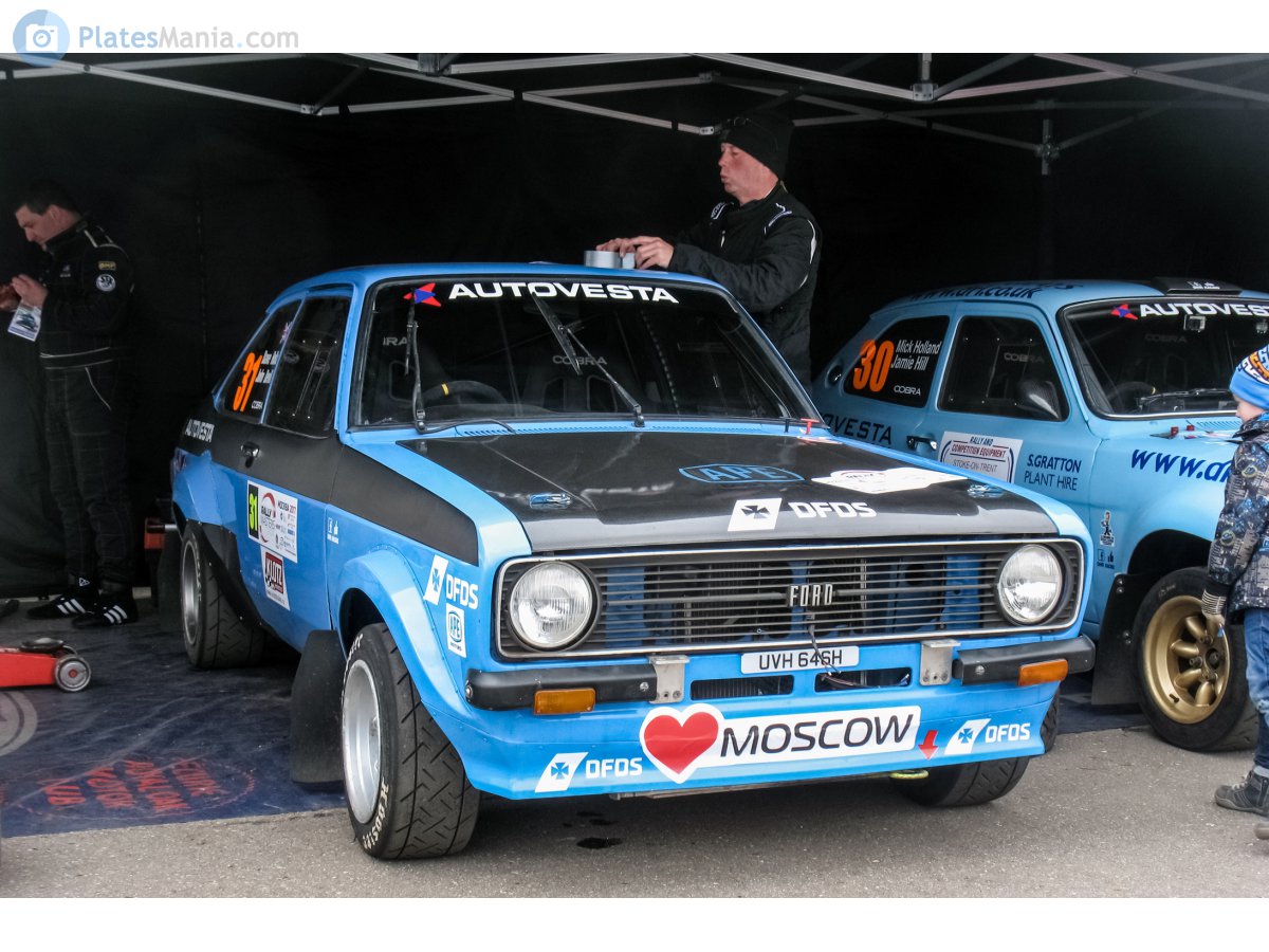 UVH646H, Ford Escort 2nd gen 2-door Sedan (ATR), 1974–1980