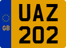 License plate of the United Kingdom, 1932 year system