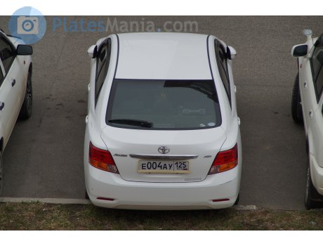 е004ау125, Toyota Allion