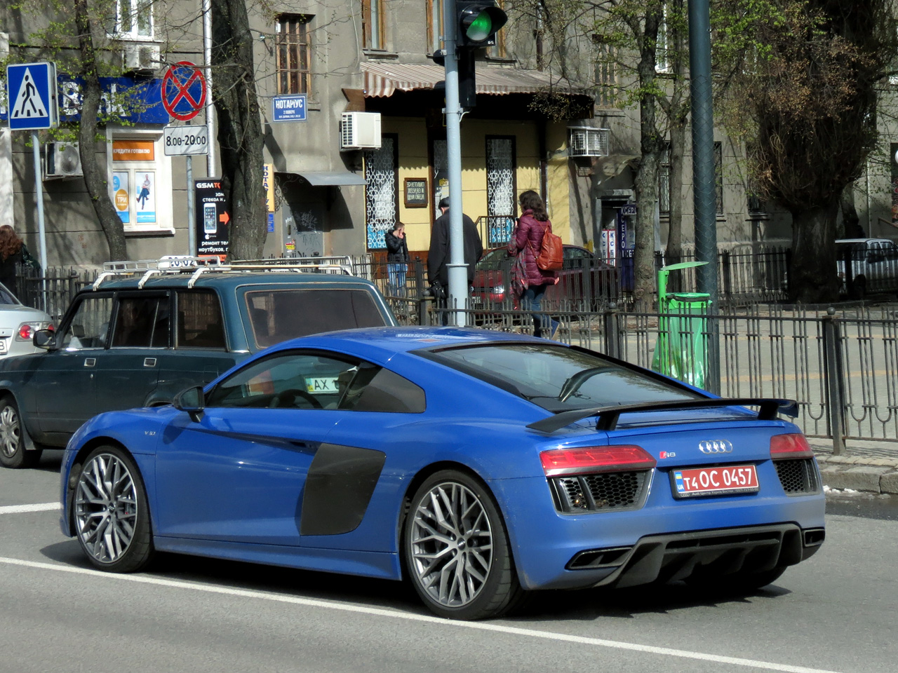 T4 OC 0457, Audi R8 2nd gen Coupé (4S3/4SP), 2015–2018