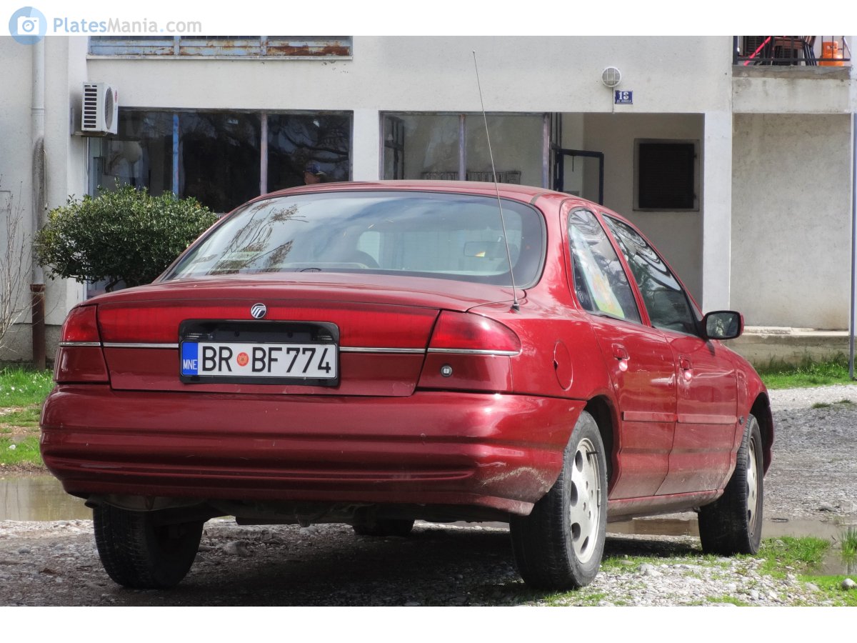 BR BF774, Mercury Mystique 1st gen (CDW162), facelift, 1998–2000