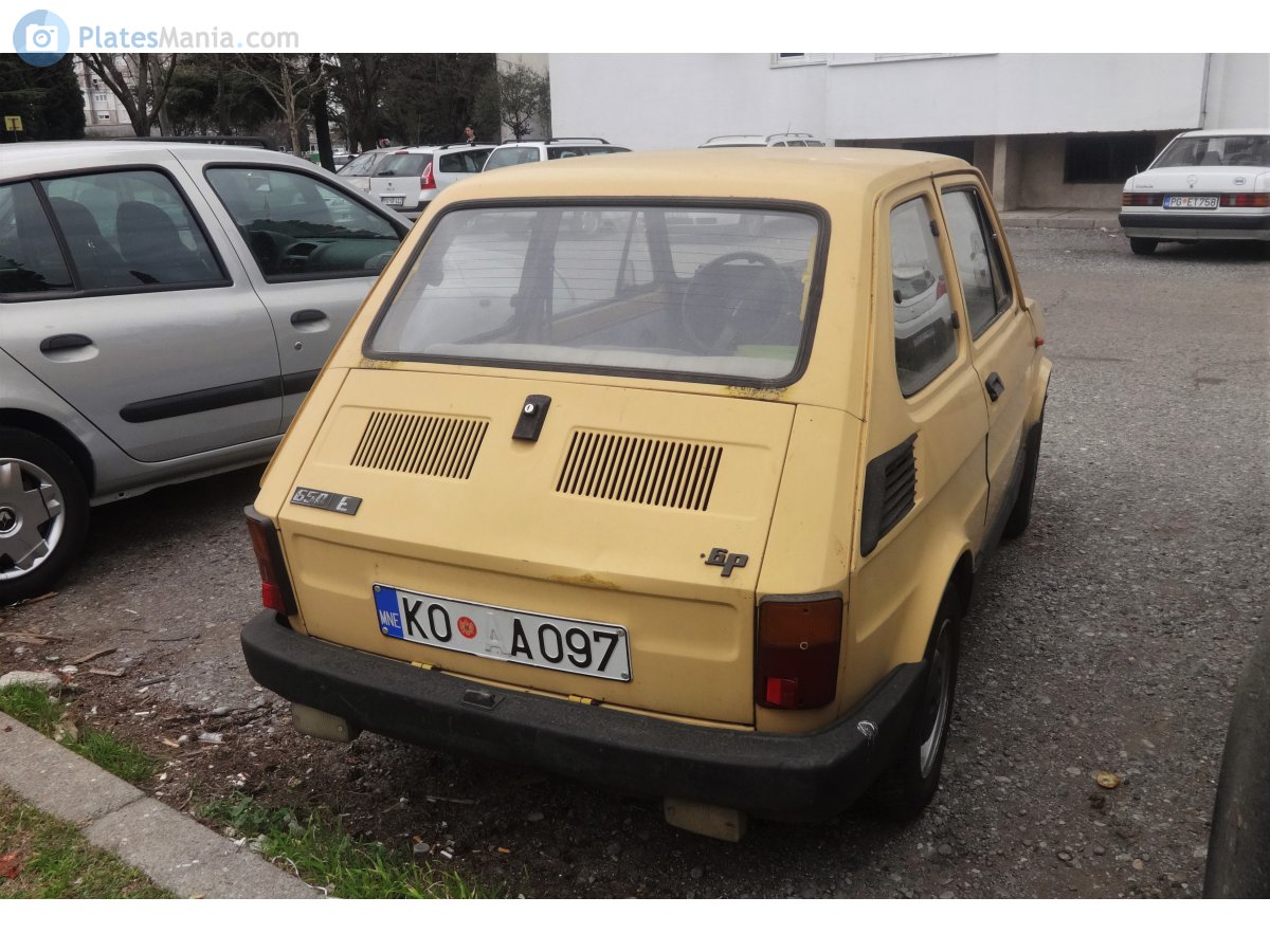 KO AA097, Polski Fiat 126p 126p 600/650/FL, 1973–1994