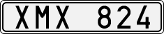 License plate of Sweden, Regular plates