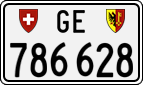 License plate of Switzerland, Cars