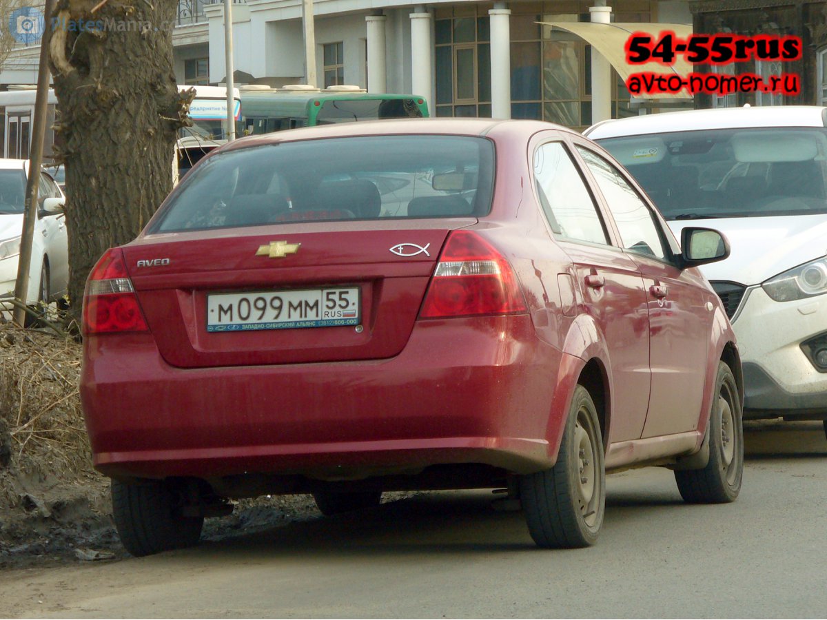 м 099 мм 55, Chevrolet Aveo 