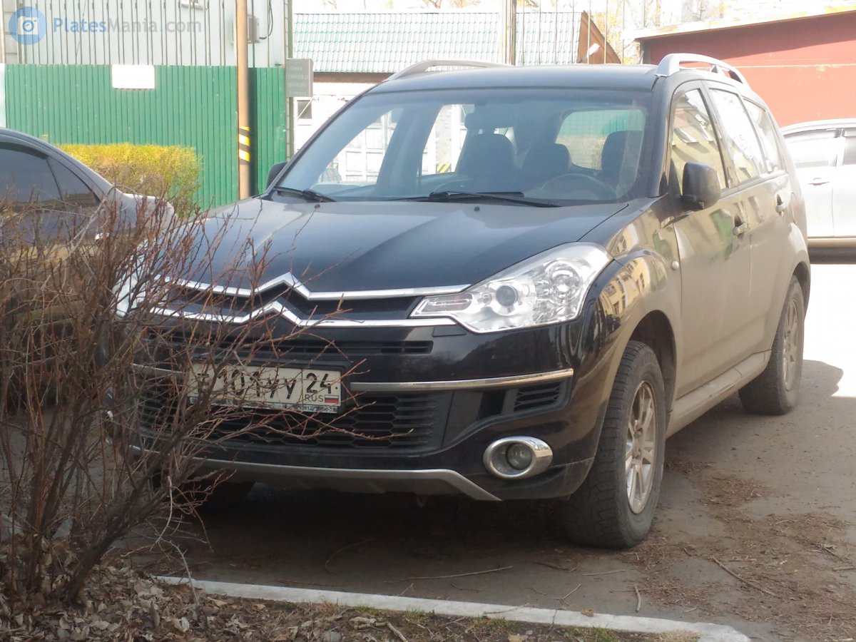 е 101 уу 24, Citroёn C-Crosser 1st gen (GS), 2008–2013