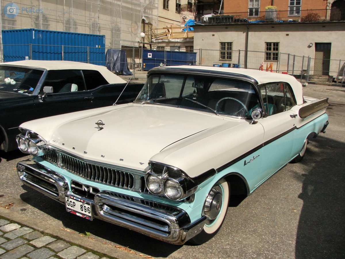 GGP 896, Mercury Montclair 2nd gen 1957 2-door Convertible (76B), 1956–1957