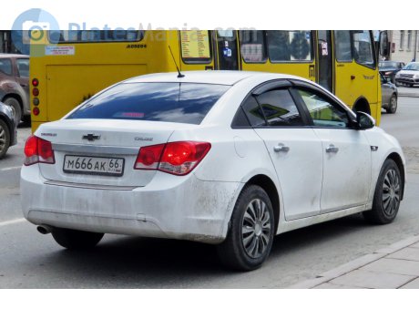 м666ак66, Chevrolet Cruze