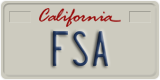 California, Vanity Plates