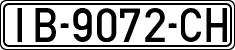 License plates of Spain, 1971 year series