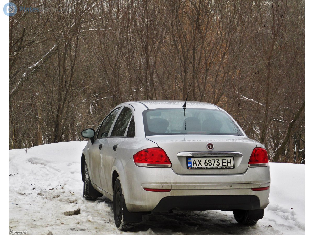 AX 6873 EH, FIAT Linea 1st gen (323), facelift, 2012–2018