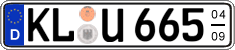 German license plate, Seasonal plates