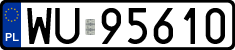 License plates of Poland, Regular car plates