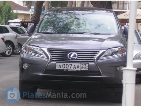а007аа23, Lexus RX