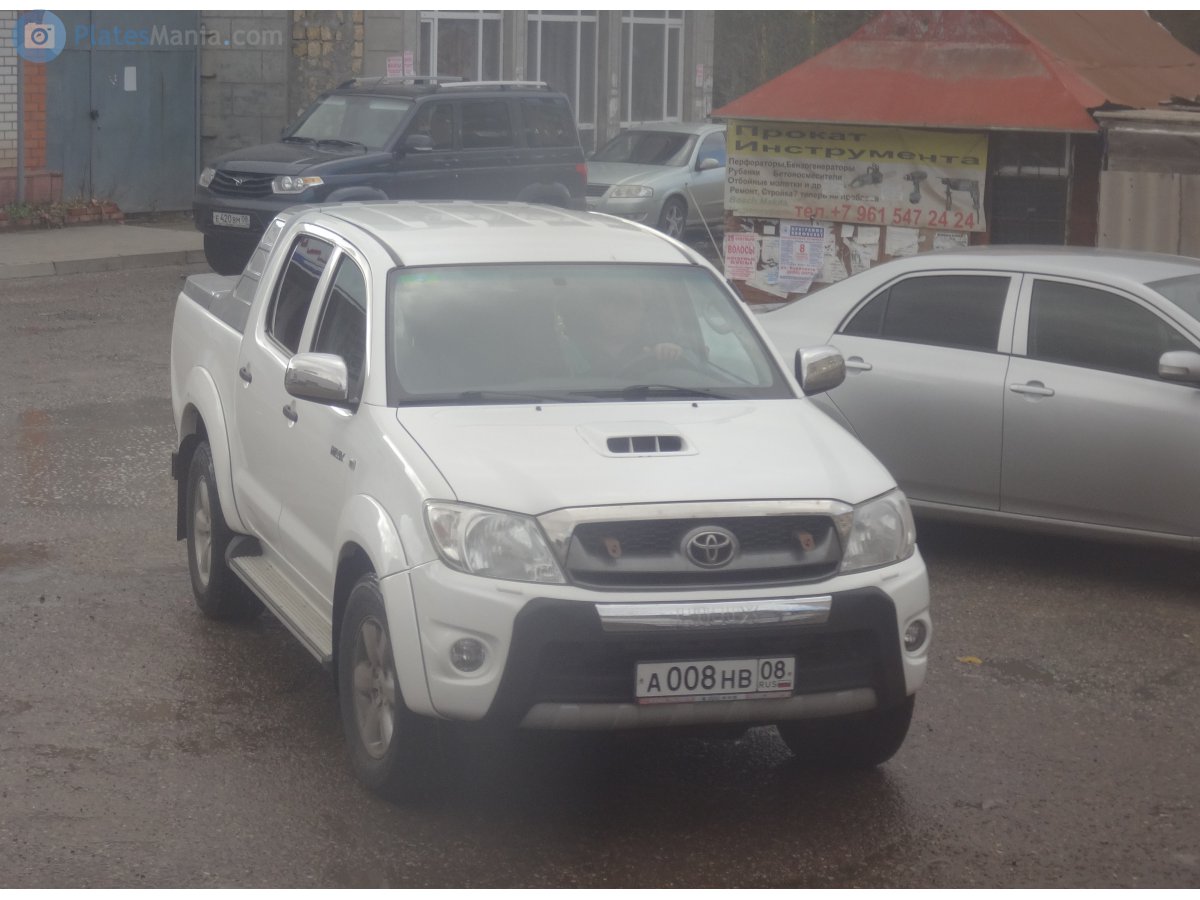 а 008 нв 08, Toyota Hilux 