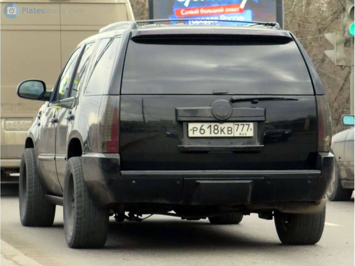р 618 кв 777, Cadillac Escalade 