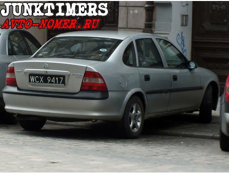 WCX 9417, Opel Vectra