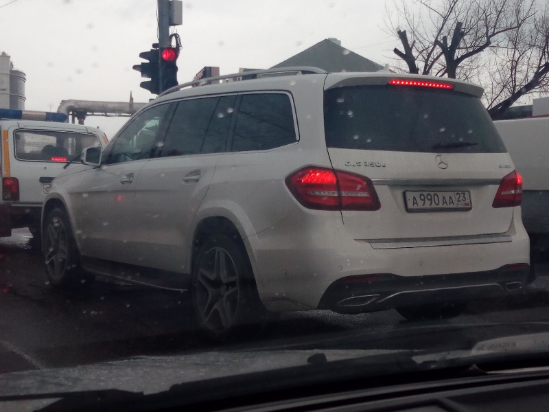 а 990 аа 23, Mercedes-Benz GLS-Klasse 1st gen (X166), 2016–2019