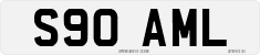 License plate of the United Kingdom, 1983 year system