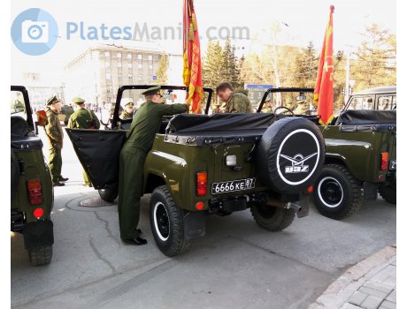 6666 ке 87, UAZ 469/3151