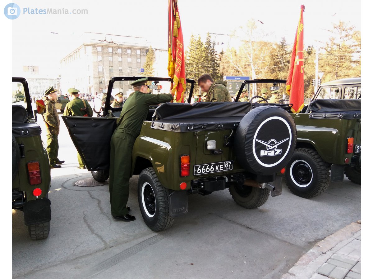 6666 ке 87, UAZ 469/3151 