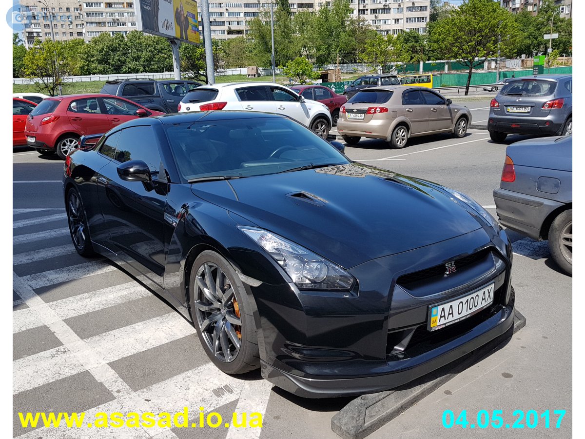 AA 0100 AX, Nissan GT-R 1st gen (R35), 2007–2016