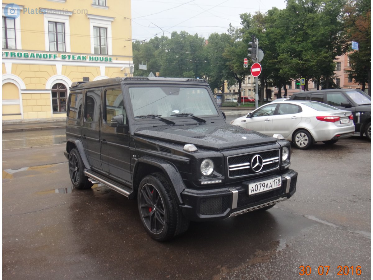 а 079 аа 178, Mercedes-Benz G-Klasse 1st gen 5-door SUV (W463), 1990–2018