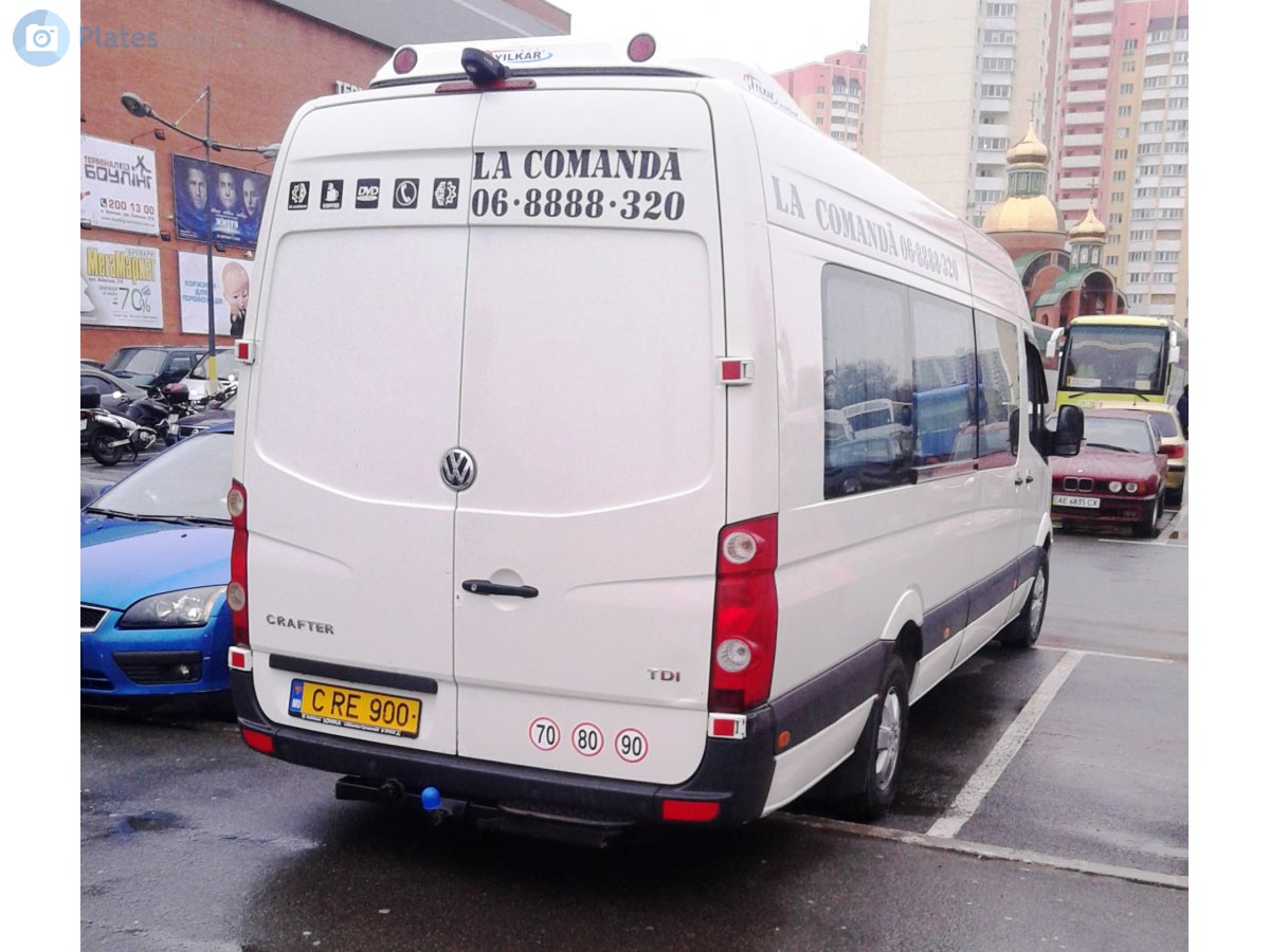 C RE 900, Volkswagen Crafter 1st gen Van (2E/2F), 2006–2016