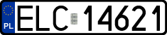 License plates of Poland, Regular car plates