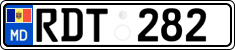 License plate of Moldova, Cars (2015)