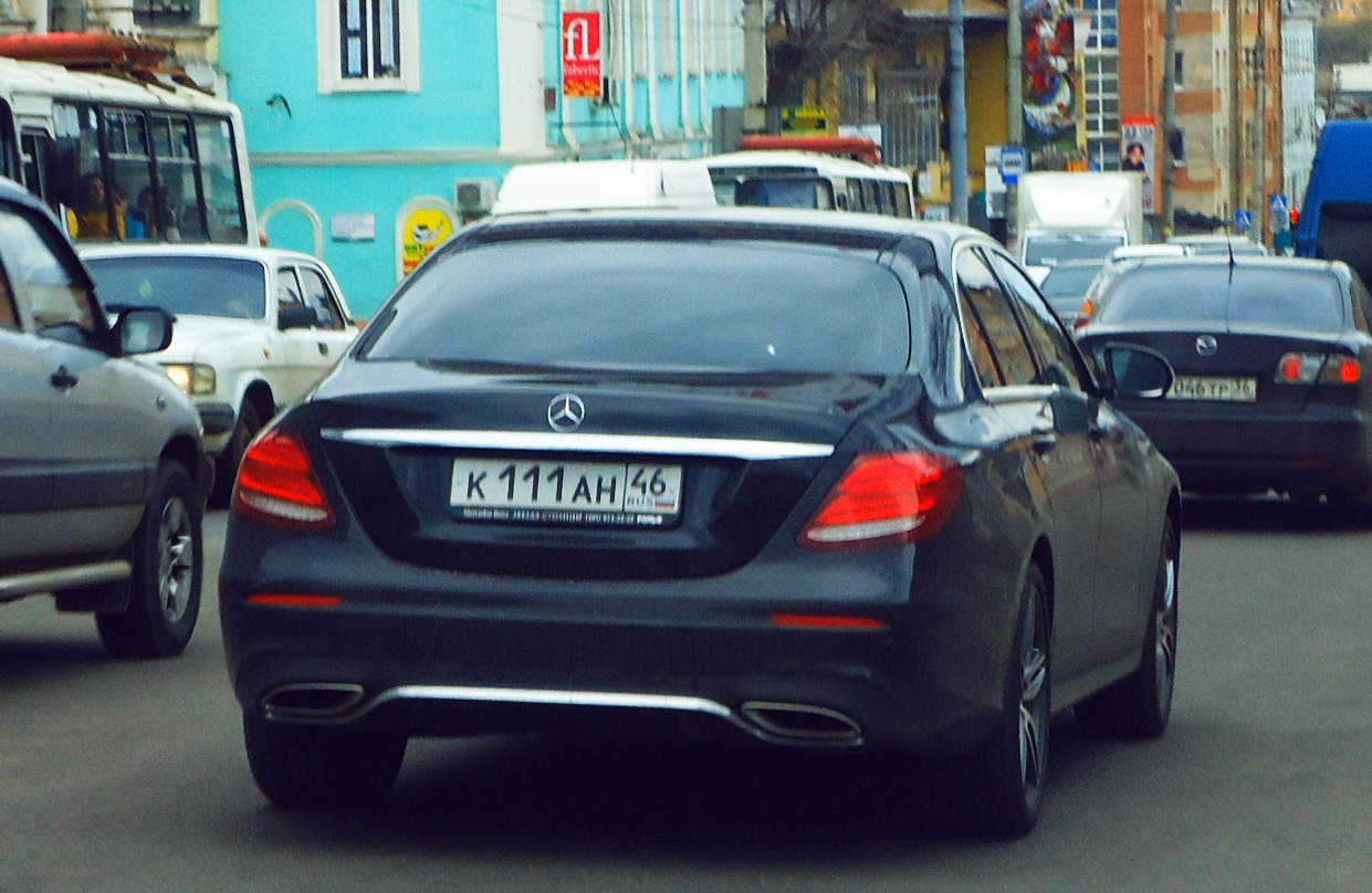 к 111 ан 46, Mercedes-Benz E-Klasse 5th gen Sedan (V213/W213), 2016­–2020