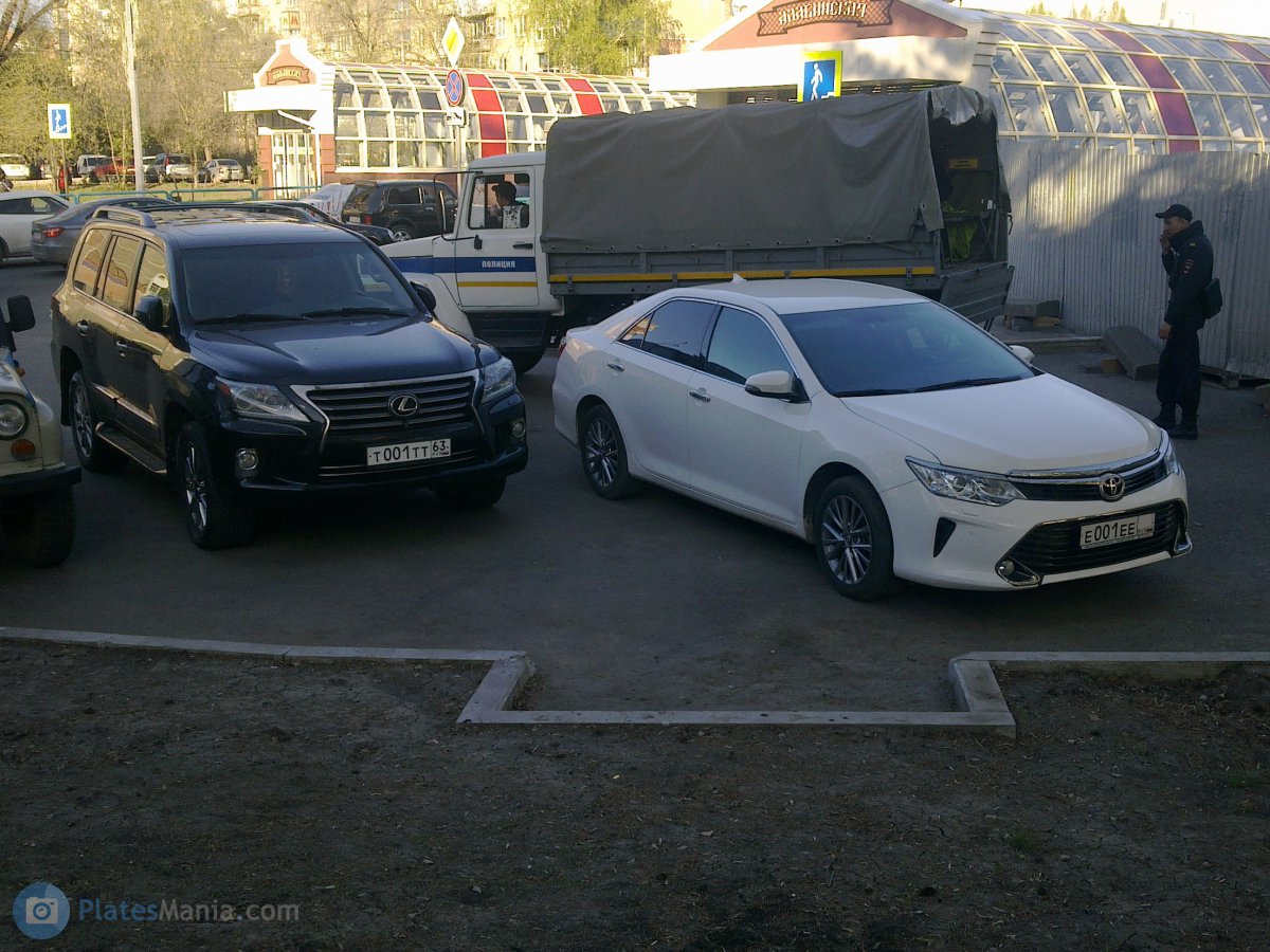 т 001 тт 63, Lexus LX 