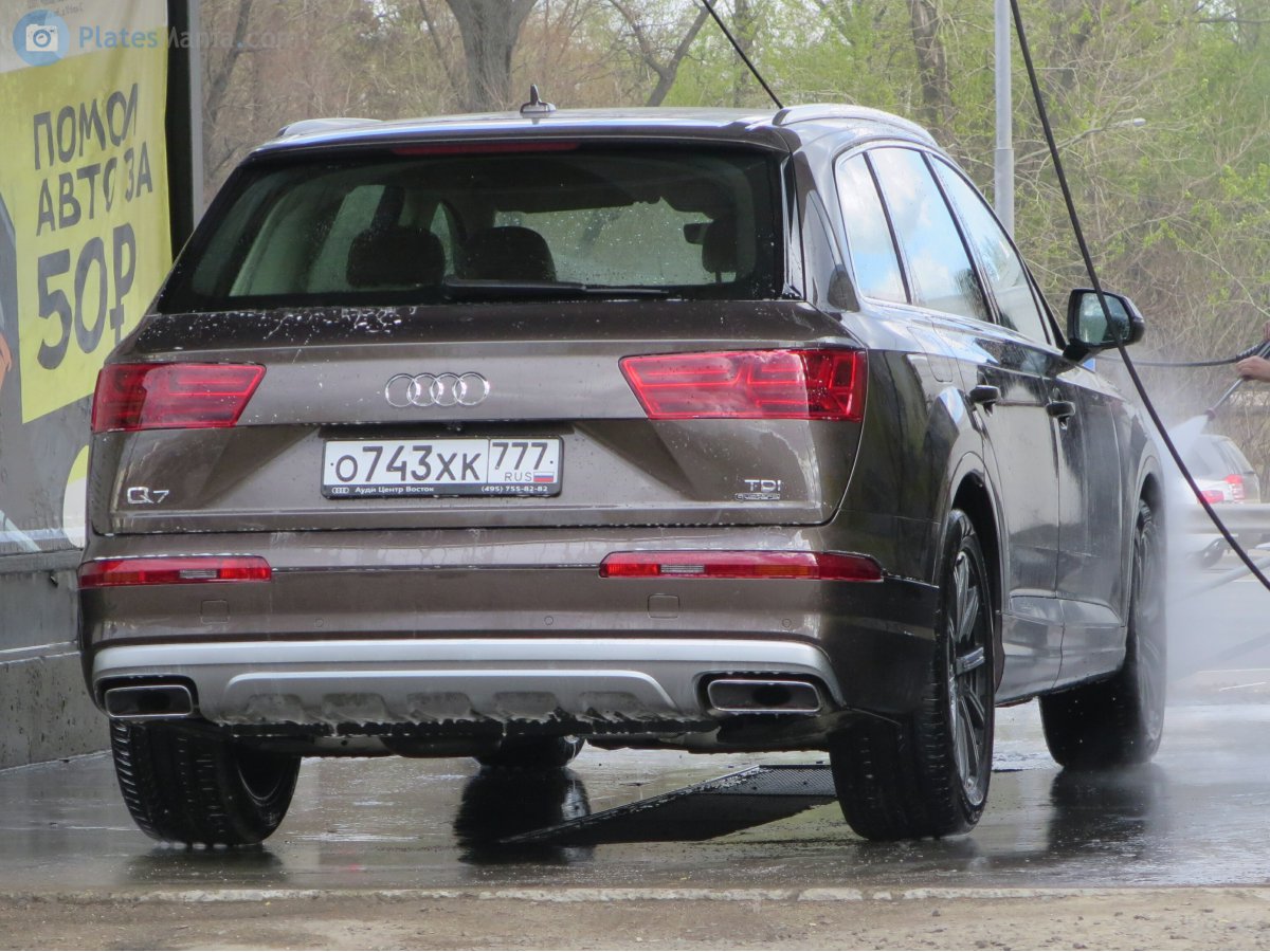 о 743 хк 777, Audi Q7 2nd gen (4MB), 2015–2019