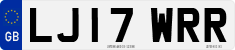 License plate of the United Kingdom, 2001 year system