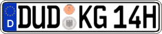 German license plate, Plates for oldtimers (type 
