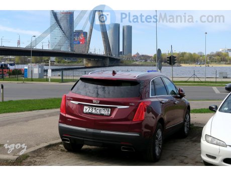 у731се178, Cadillac XT5