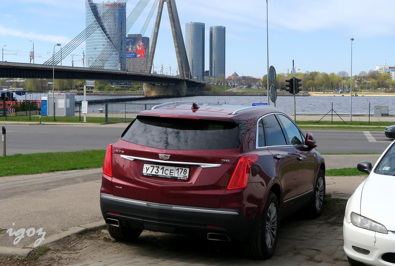 у 731 се 178, Cadillac XT5 1st gen (C1XX), 2016–