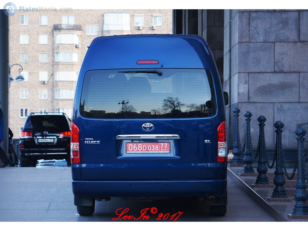 068 D 038 77, Toyota HiAce 