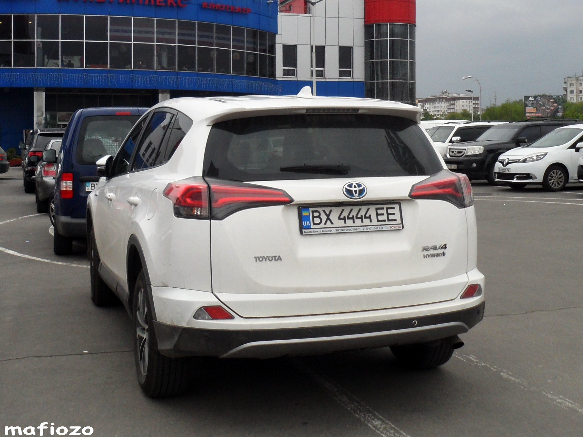 BX 4444 EE, Toyota RAV4 4th gen (XA40), facelift, 2015–2019