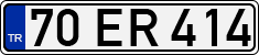 License plate of Turkey, Regular plates
