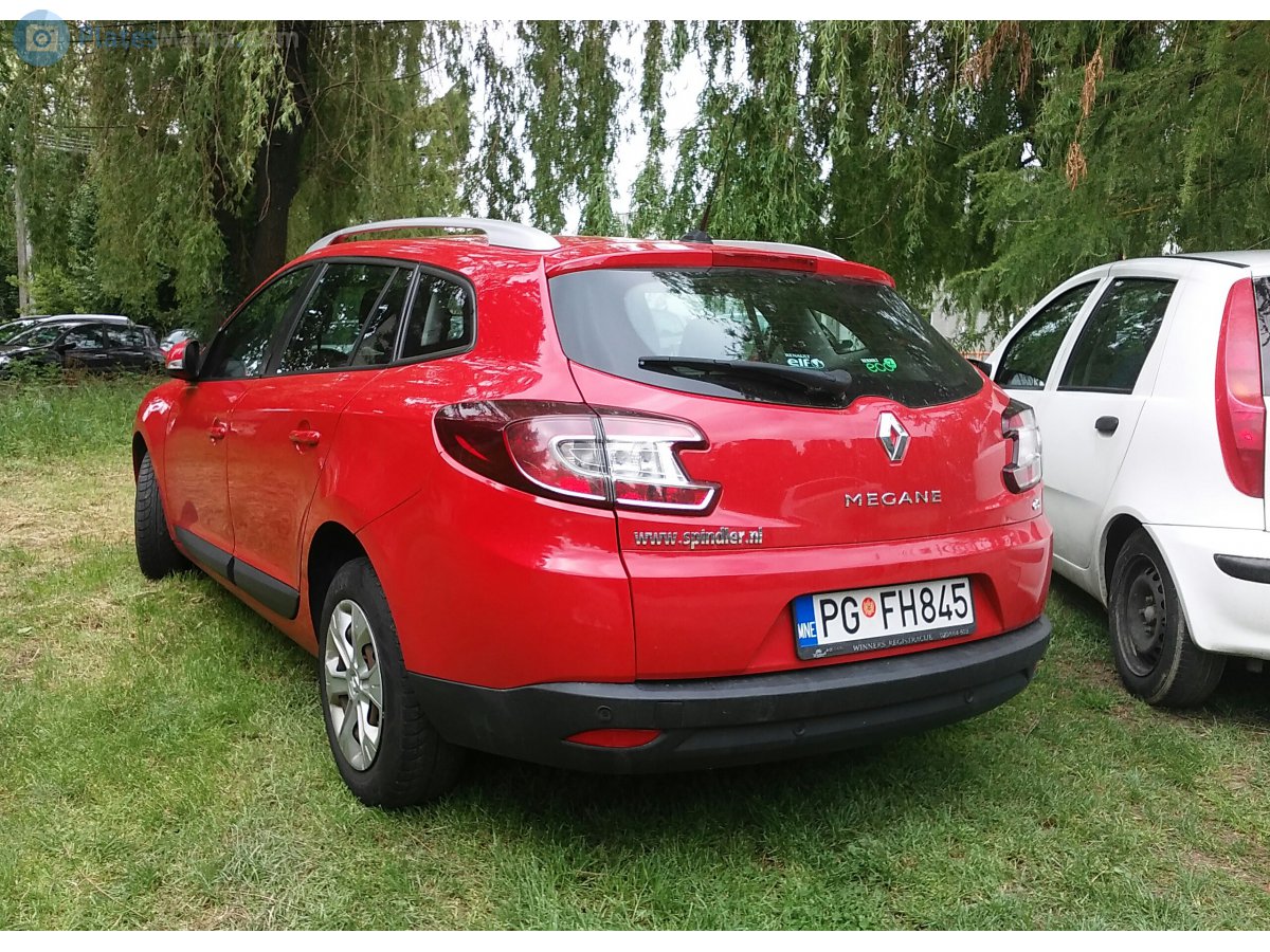 PG FH845, Renault Mégane 3rd gen Estate (K95), 2009–2016
