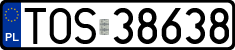 License plates of Poland, Regular car plates